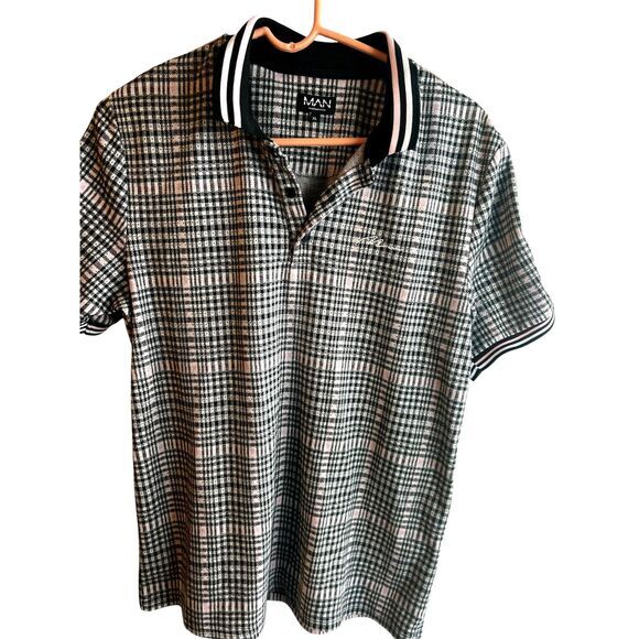 Man‎ Polo  Boohoo shirt  size XL - Picture 1 of 4